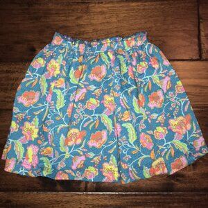 Peek Blue Paisley Skirt Size 6